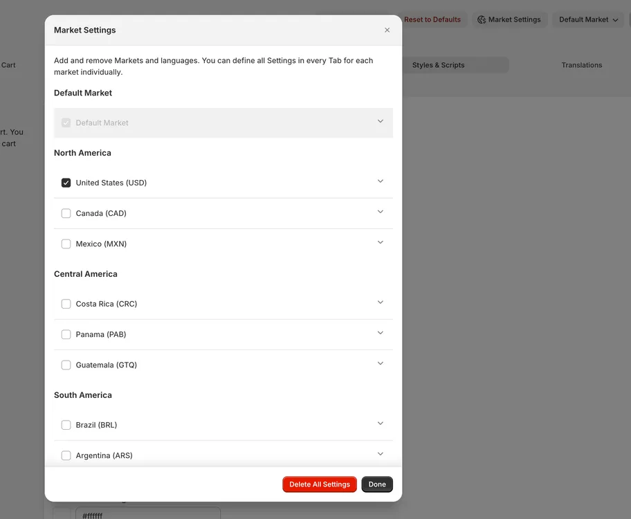 Product screenshot
